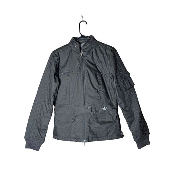 Adidas Gray Utility Jacket Size Medium - Picture 1 of 10
